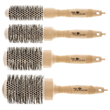 Head Jog Straw Round Brush range