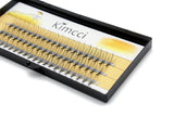Kimcci Individual Cluster False Eyelashes – C/D Curl, 6–15mm