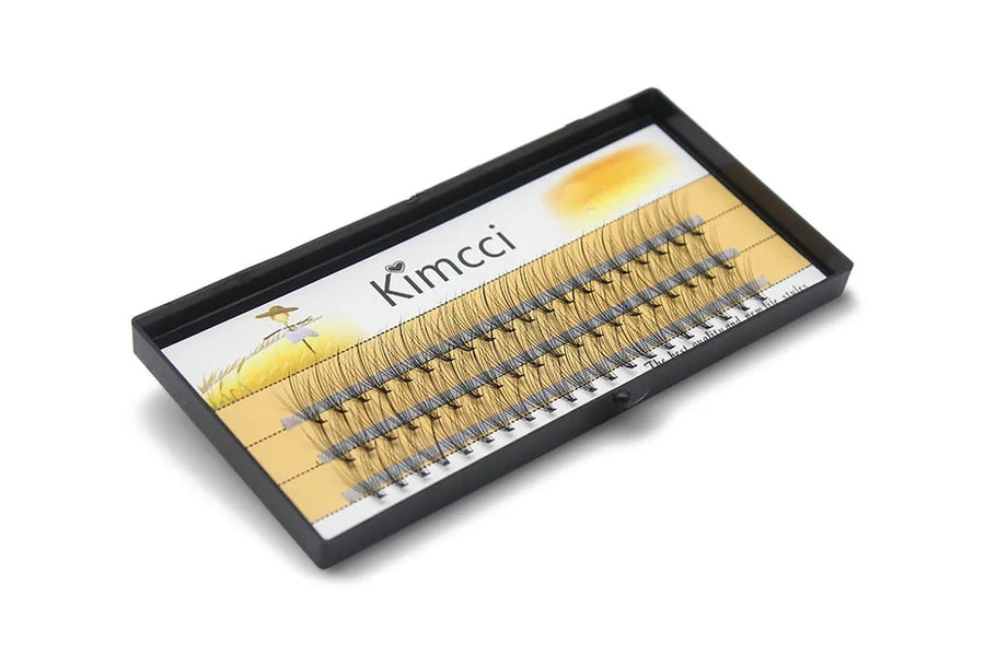 Kimcci Individual Cluster False Eyelashes – C/D Curl, 6–15mm