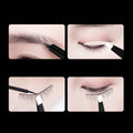 bulehart Black Slant Tip Eyebrow Tweezers
