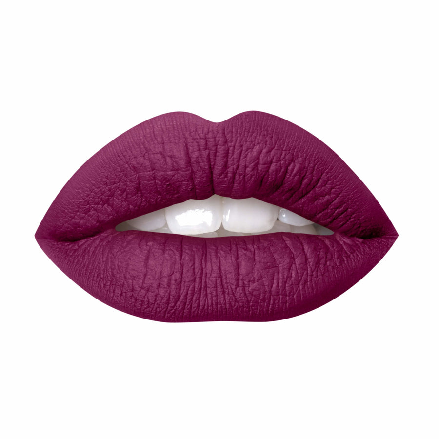 Air Matte Liquid Lipstick Haunted deep plum matte shade