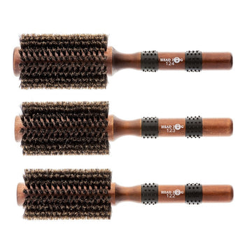 Head Jog Boar Bristle Radial Brush range
