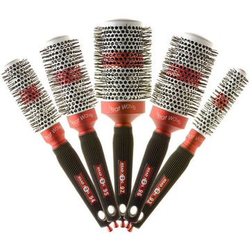 Head Jog Heat Wave round brush range