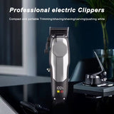 Cordless Hair Clippers for Men – Rechargeable LCD Trimmer