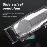 Cordless Hair Clippers for Men – Rechargeable LCD Trimmer