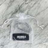 DREAMSILK Silver Skinny Silk Scrunchie