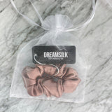 DREAMSILK Bronze Regular Silk Scrunchie