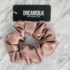 DREAMSILK Bronze Regular Silk Scrunchie