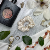 DREAMSILK Champagne Regular Silk Scrunchie