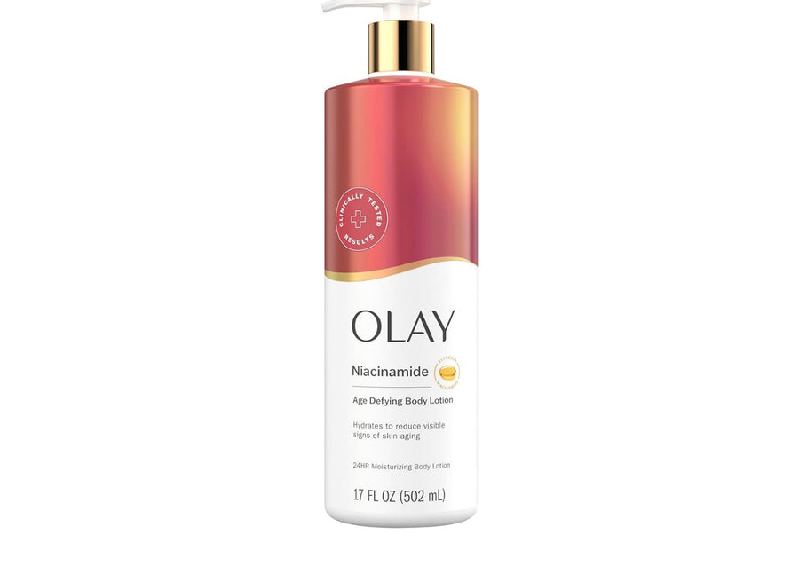 Olay Age Defying & Hydrating Body Lotion with Niacinamide (502ml)