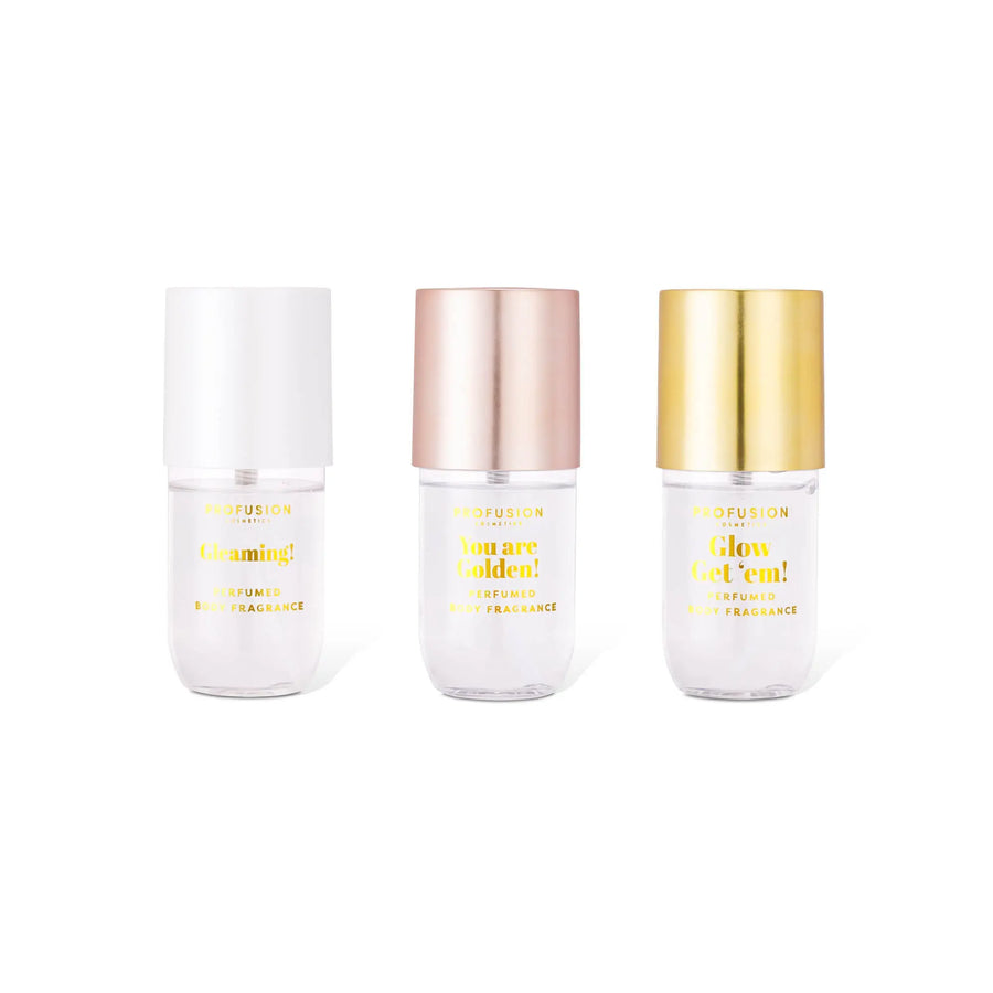Profusion Scentsational three body fragrance sprays