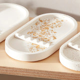 Oval Jesmonite Tool Tray – Handmade Professional Organiser