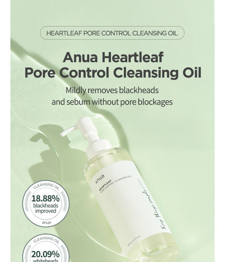 ANUA Heartleaf Pore Control Oil Cleanser 200ml