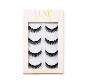 LUXE LASHES It Girl 3D faux mink lash set