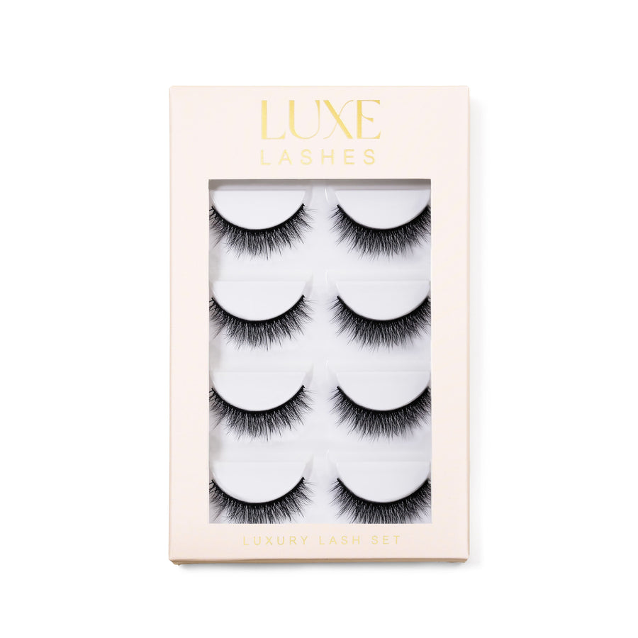 Luxe Lashes Say I Do five-pair 3D strip lash set