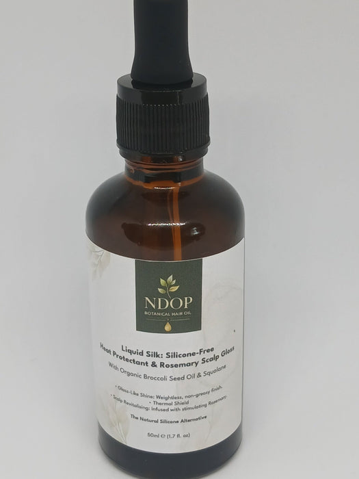 Ndop Botanical Liquid Silk Heat Protectant & Scalp Gloss