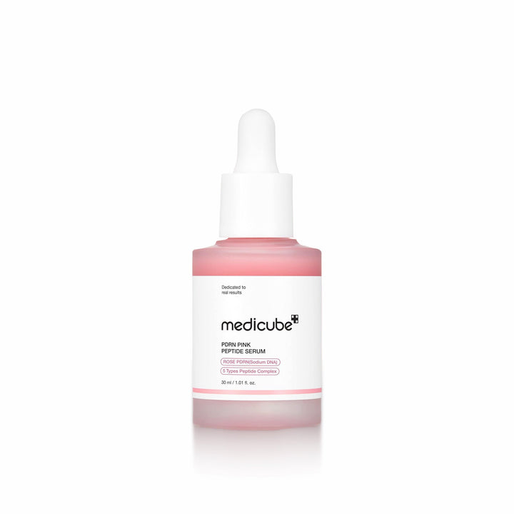 Medicube PDRN Pink Peptide Serum 30ml bottle and packaging