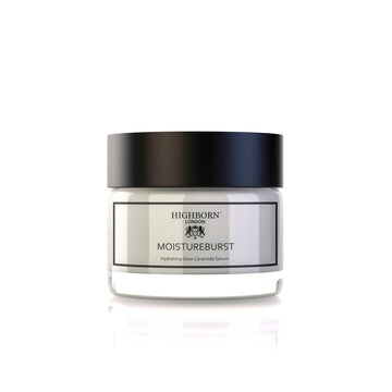 Highborn MOISTUREBURST ceramide serum jar on