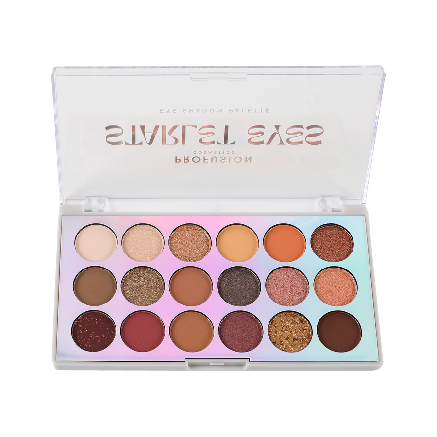 Profusion Cosmetics Starlet Eyes makeup palette detail