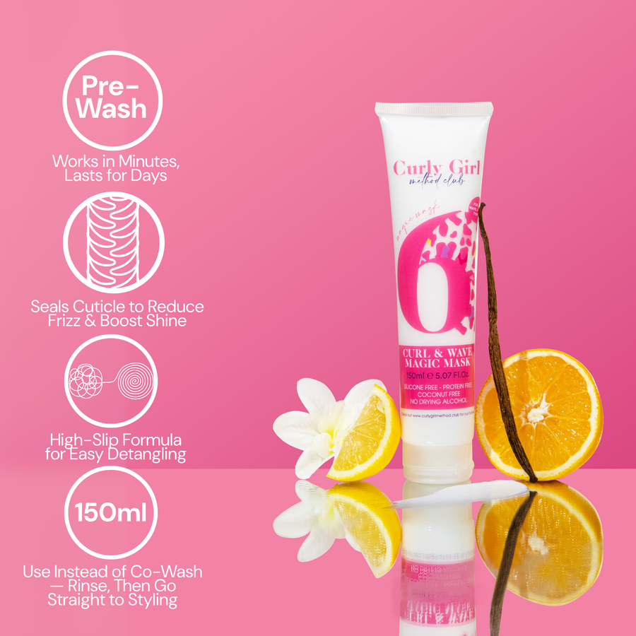 CurlyGirlMethodClub Magic Mask Deep Conditioner 150ml – product view 2