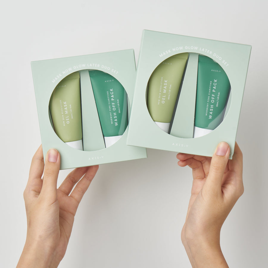 Mask Now Glow Later Duo Set