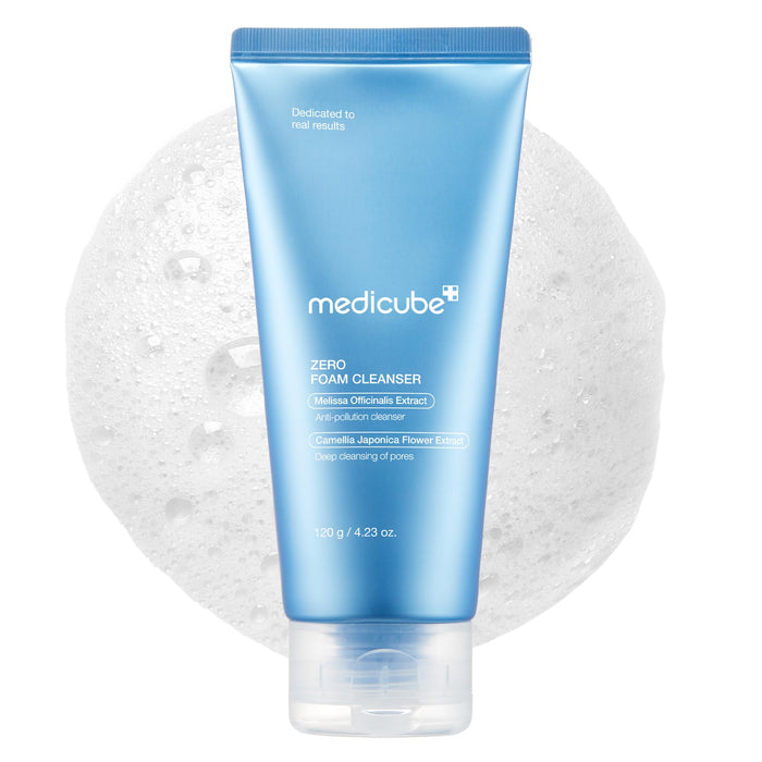 Medicube Zero Foam Cleanser 120g Korean foaming cleanser tube
