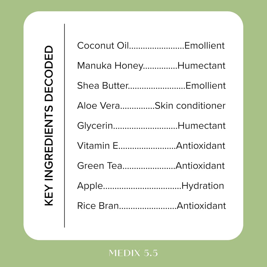 Medix 5.5 Coconut & Manuka Honey Body Cream