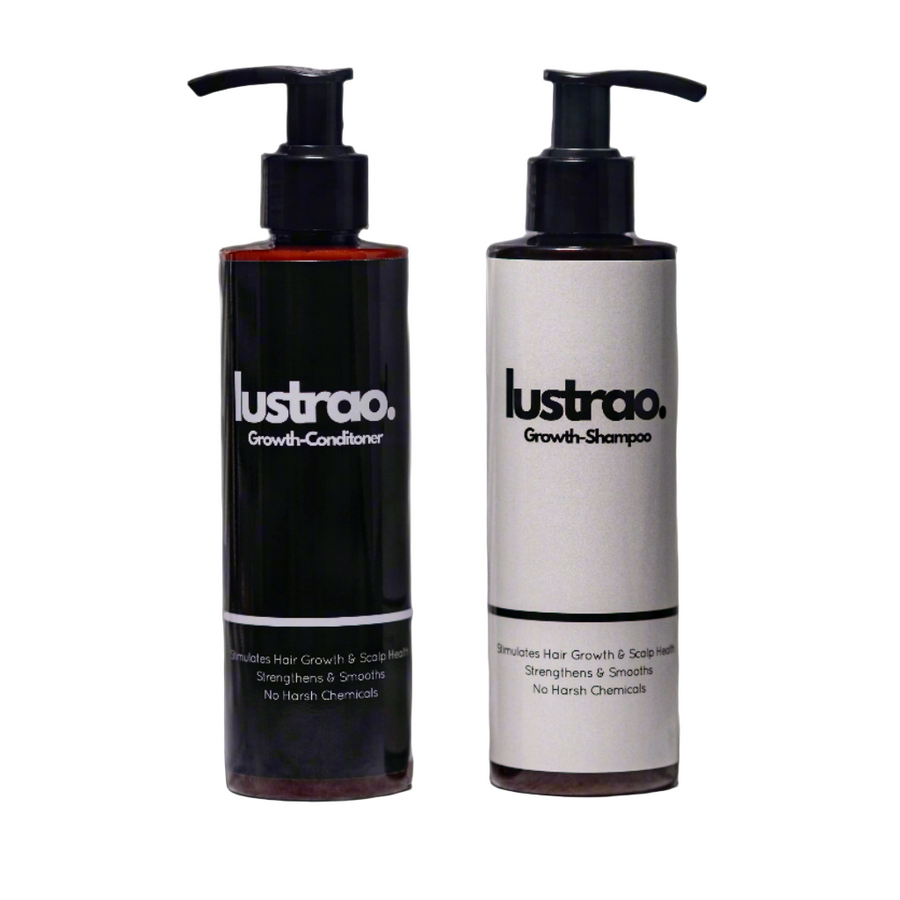 Lustrao Hair Growth Duo | Consistency Kit (Shampoo + Conditioner)