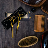 Viva Instruments 6.5” Gold Haircut & Thinning Scissors Set