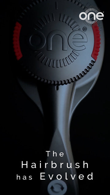 ONE Pro Adjustable Bristle Hairbrush Metallic