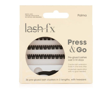 Lash FX Press & Go Palma pre-glued cluster lashes