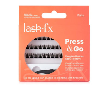 Lash FX Press & Go Paris pre-glued cluster lashes