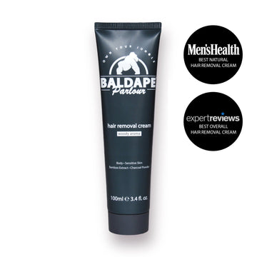 Baldape Parlour Charcoal Body Hair Removal Cream 100ml