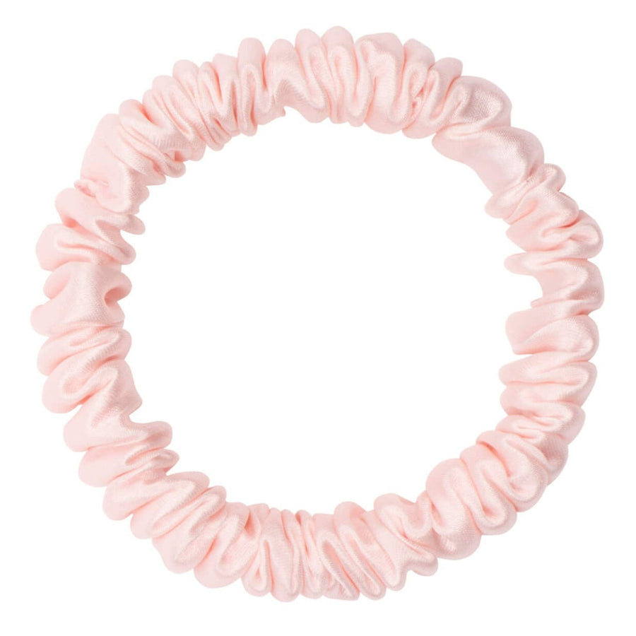 DREAMSILK Pink Skinny Silk Scrunchie