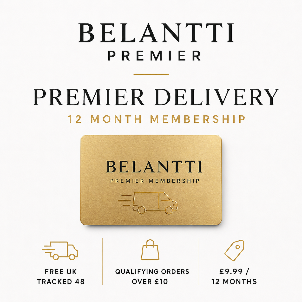 Belantti Premier Delivery – Unlimited UK Delivery Membership