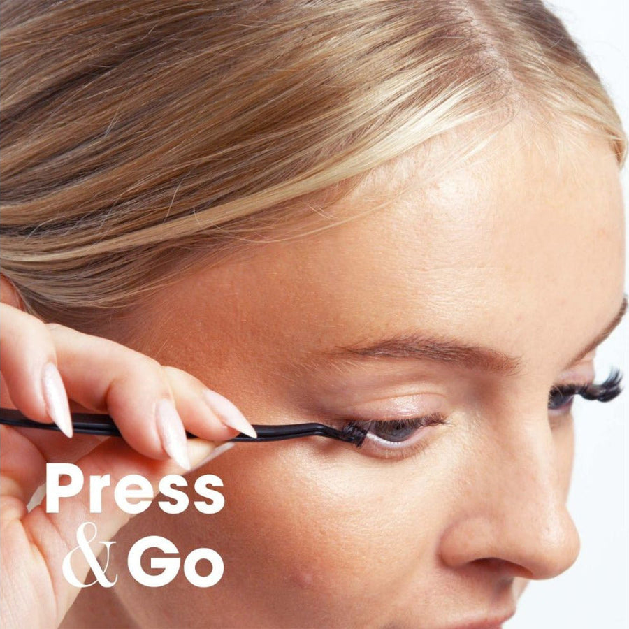 Lash FX Press & Go cluster lash application