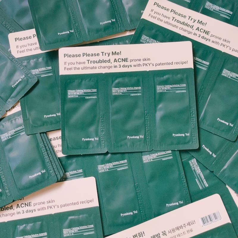 Pyunkang Yul Ultimate Acne Calming Mini Sachet Set