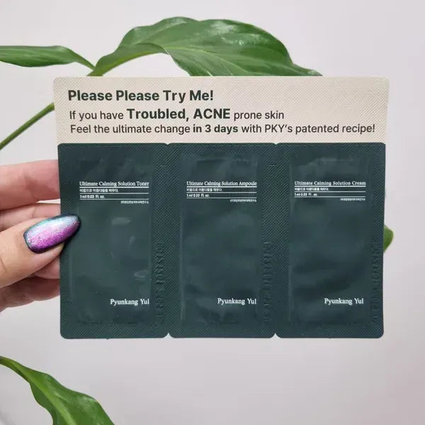 Pyunkang Yul Ultimate Acne Calming Mini Sachet Set