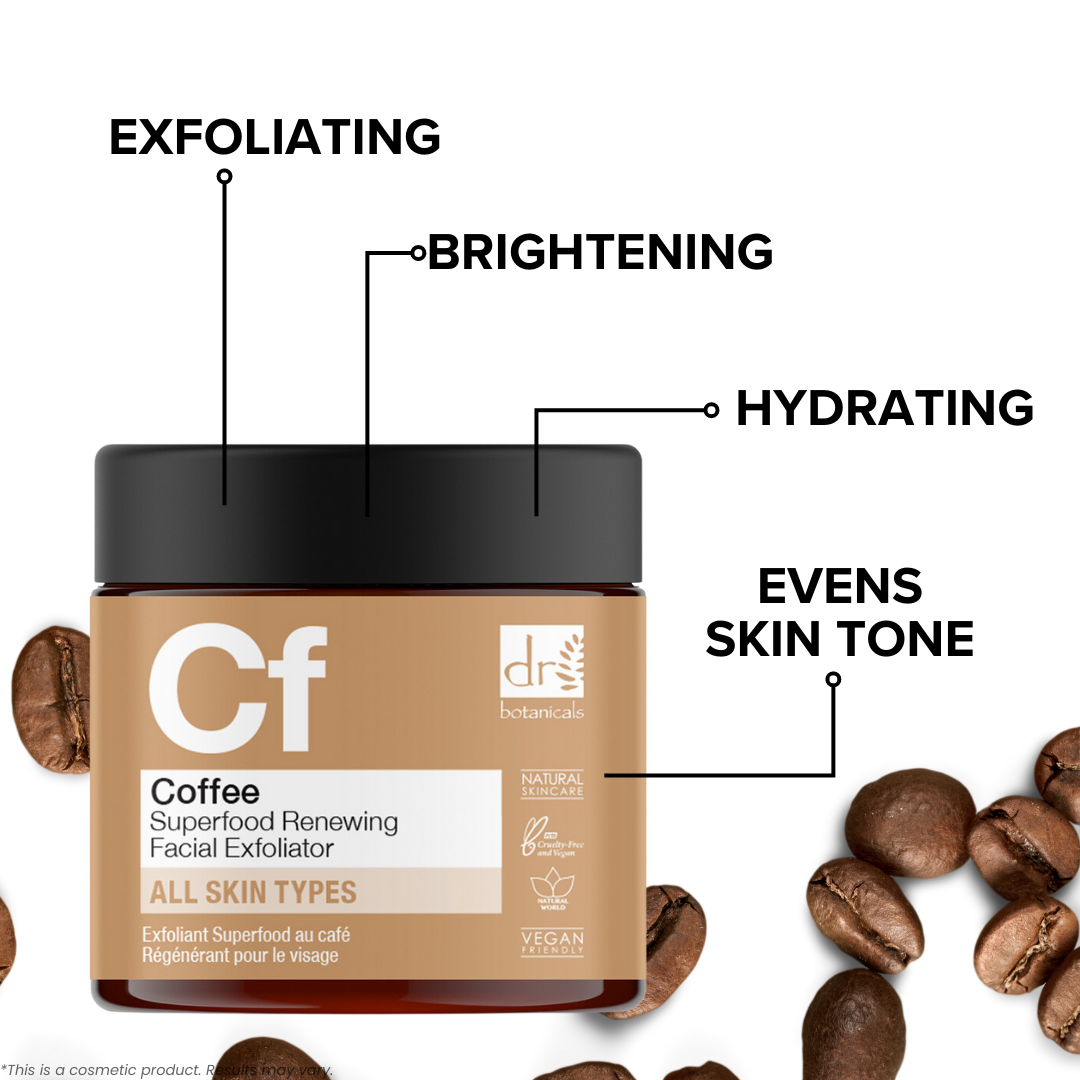 Coffee Facial Exfoliator – Renew & Smooth Skin 60 ml