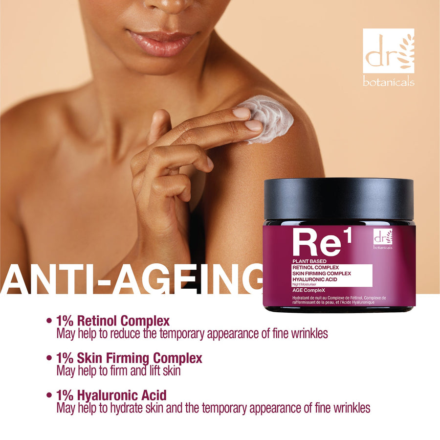 Dr Botanicals Retinol & Hyaluronic Night Cream 60ml