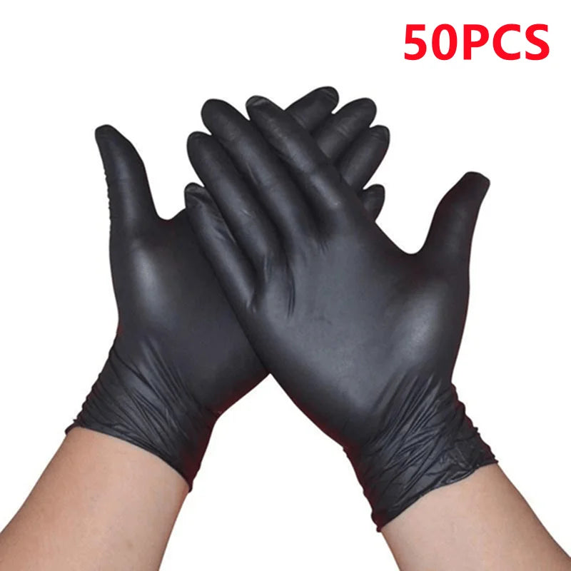 Pink Nitrile Gloves - Powder Free (20/50/100 Pack)