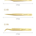 DIYDAY Anti-Slip Eyelash Extension Tweezers