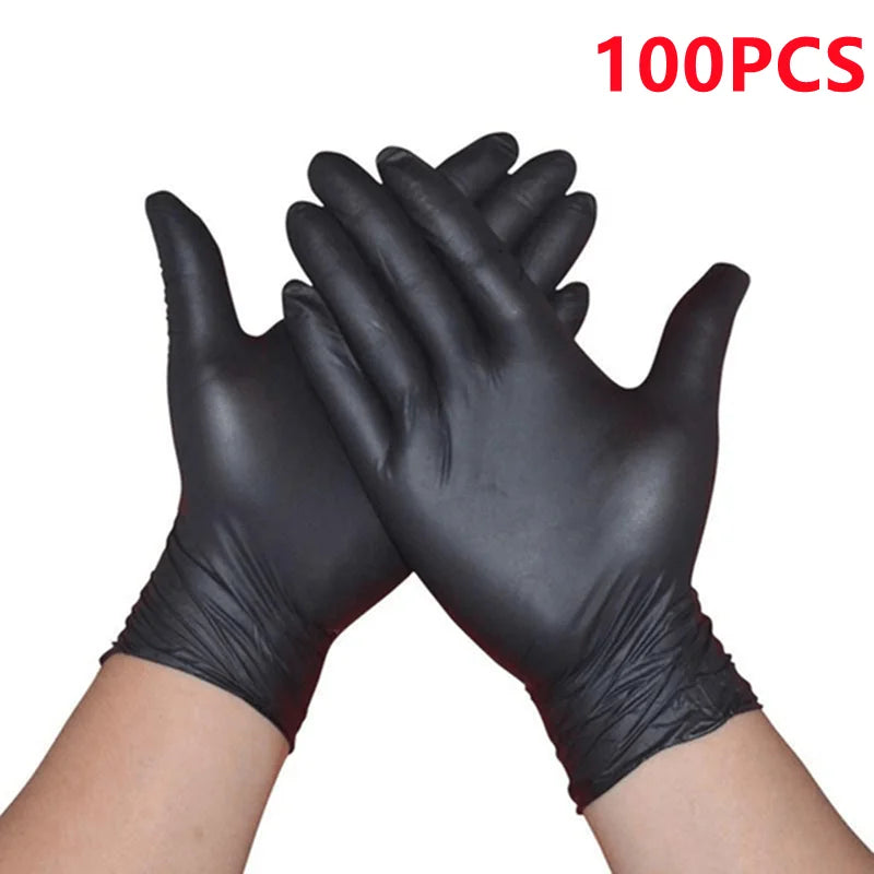 Pink Nitrile Gloves - Powder Free (20/50/100 Pack)
