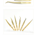 DIYDAY Anti-Slip Eyelash Extension Tweezers