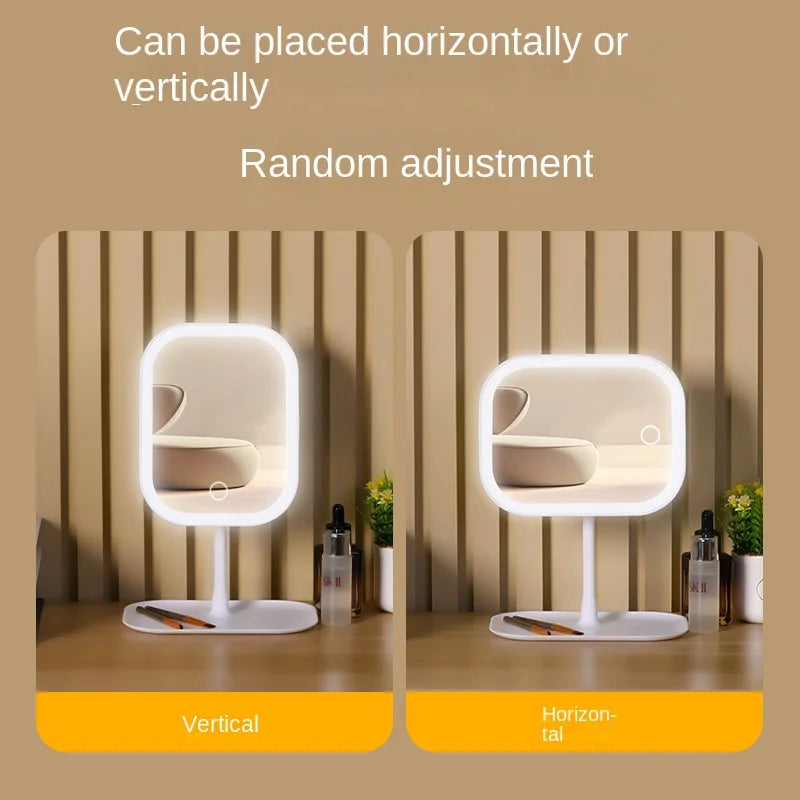 DArtano LED Makeup Mirror with 3 Light Modes