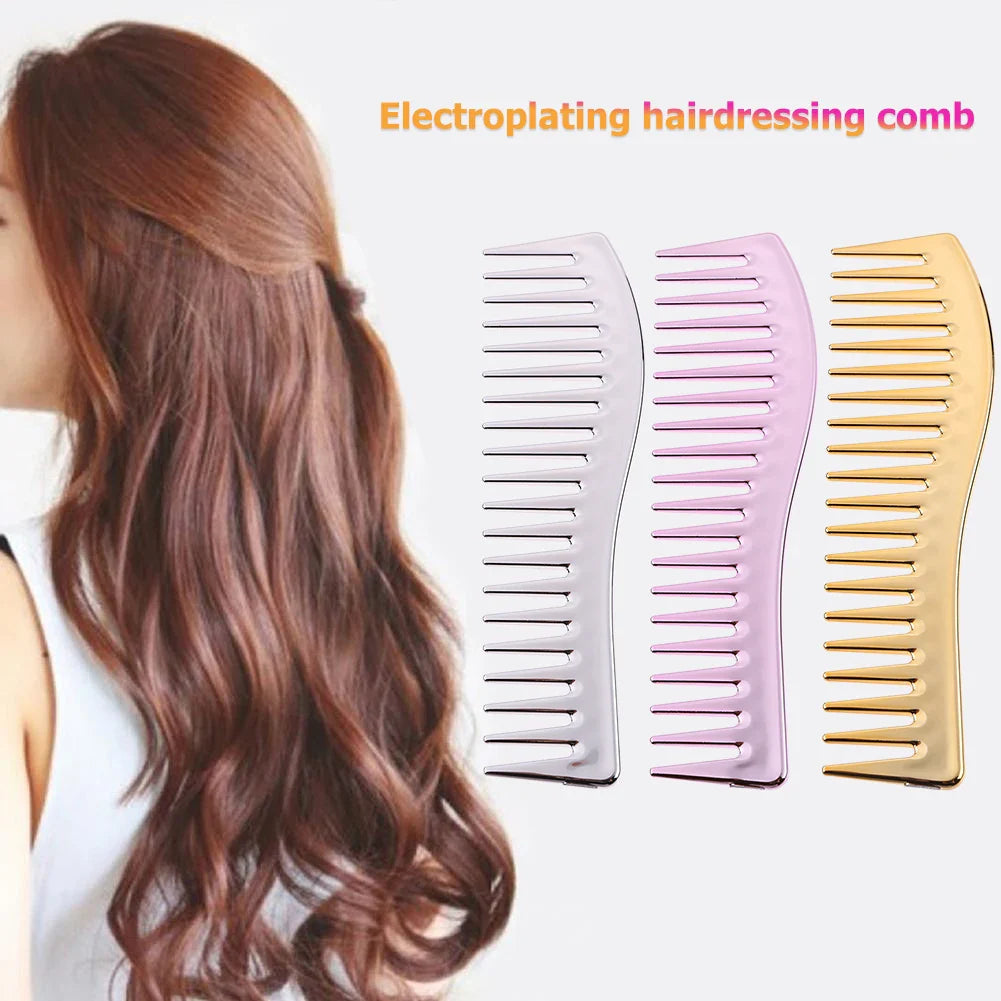 Professional Wide Tooth Cutting Comb - Salon Quality