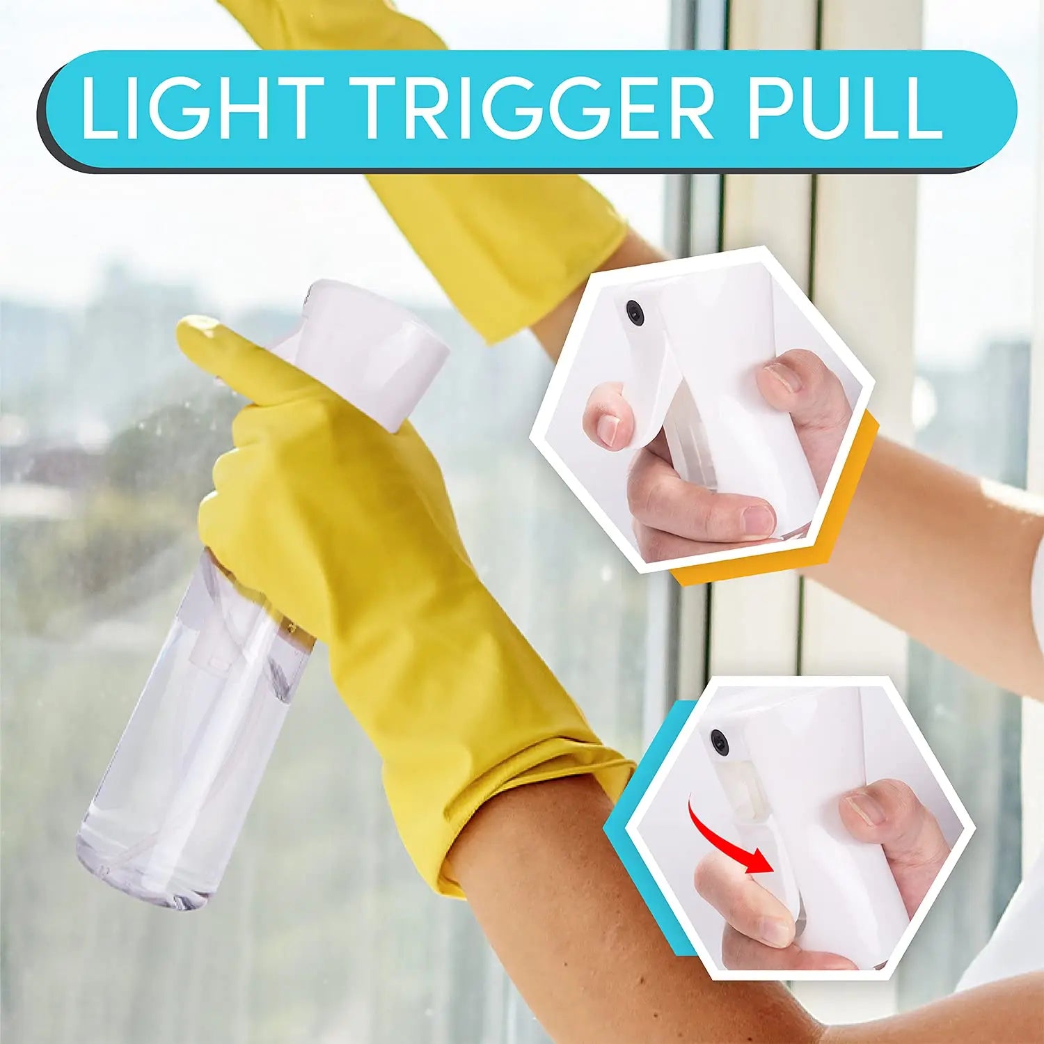 Continuous Spray Bottle 300ml - Salon Professional