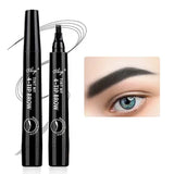 Four-prong eyebrow pencil colour comparison