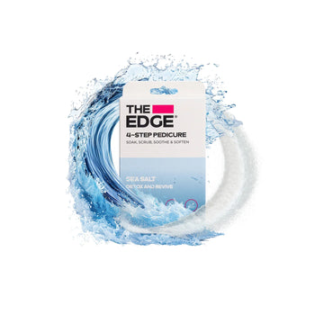 The Edge Nails Sea Salt 4 Step Pedicure Kit