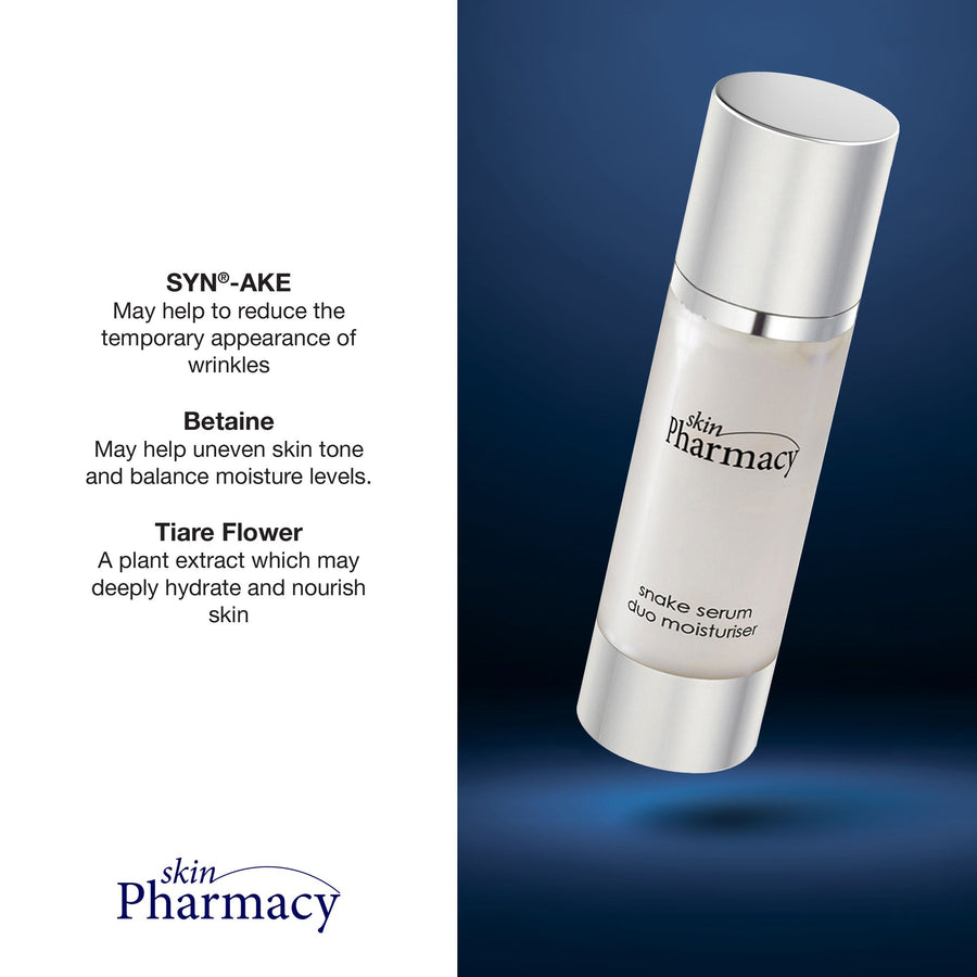 Snake Serum Duo Moisturiser – Hydrate & Smooth 50ml